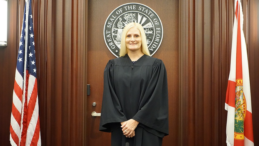 After applying for judicial vacancies for three years, Duval County County Judge Julie Taylor took office July 1.