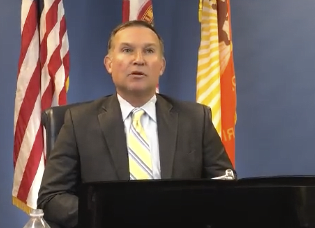 â€œThis is a pandemic of the unvaccinated at this point,â€ Jacksonville Mayor Lenny said at a news conference Aug. 4 urging people get vaccinated for the COVID-19 virus.
