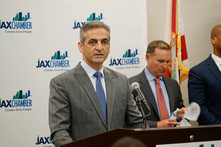 Dun & Bradstreet CEO Anthony Jabbour, who also is the CEO of Black Knight, said he will be able to spend less time traveling with the headquarters of both companies in Jacksonville.