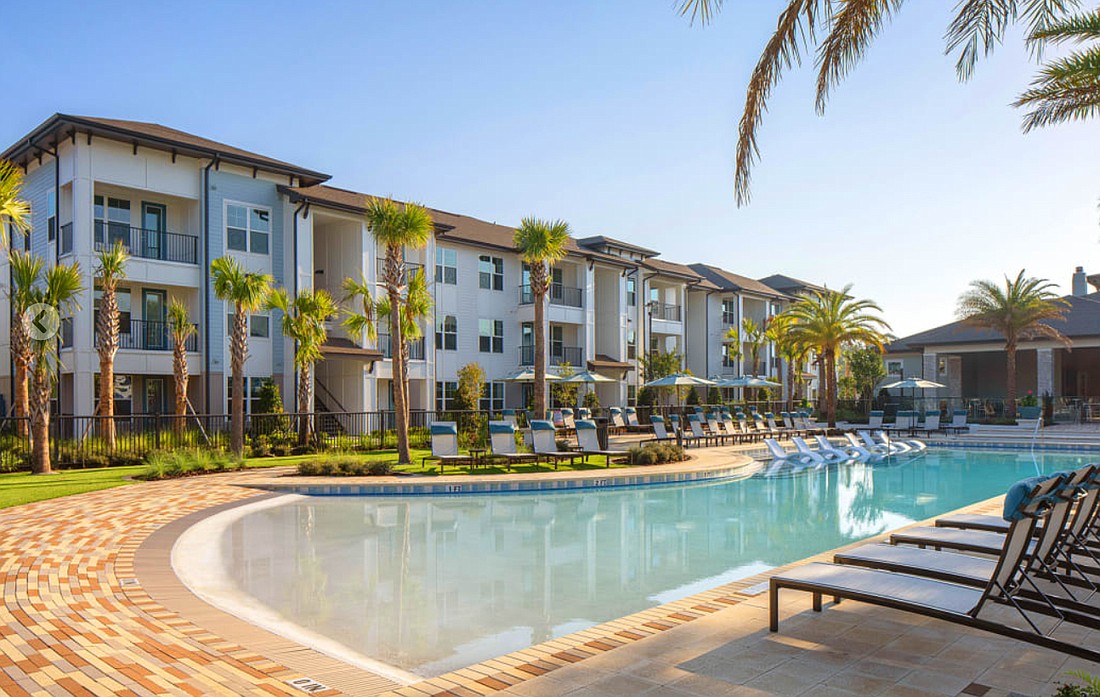 The Bainbridge Town Center East apartments, now known as Drift at Town Center East, sold for $83.15 million July 21, setting a Jacksonville per-unit price record of $301,268 for the 276-unit complex.