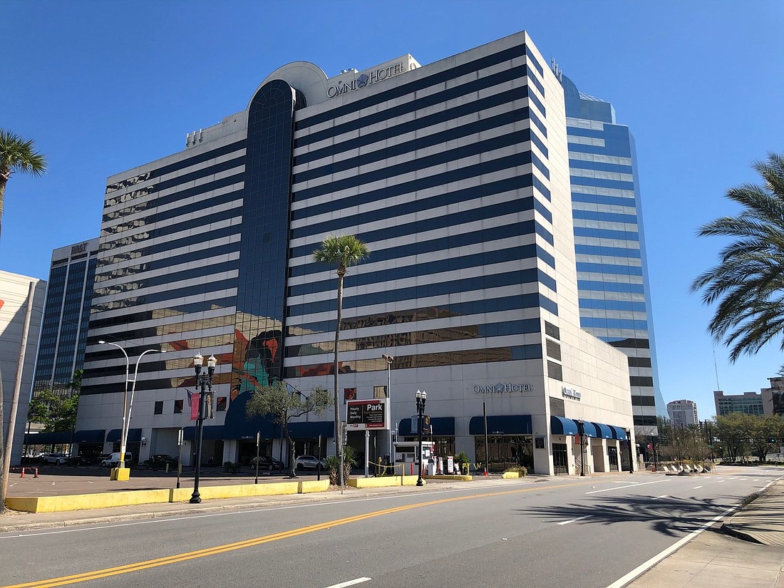 The Omni Jacksonville Hotel will become a Marriott in December, according to the hotel website.