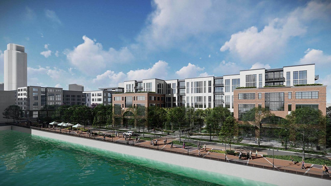 A rendering of  Spandrel Development&#39;s plans for The Ford on Bay.