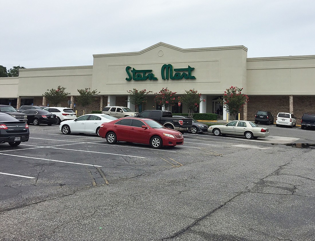 The owner of Ortega Park, formerly known as Roosevelt Square, wants to demolish the closed Stein Mart store there.