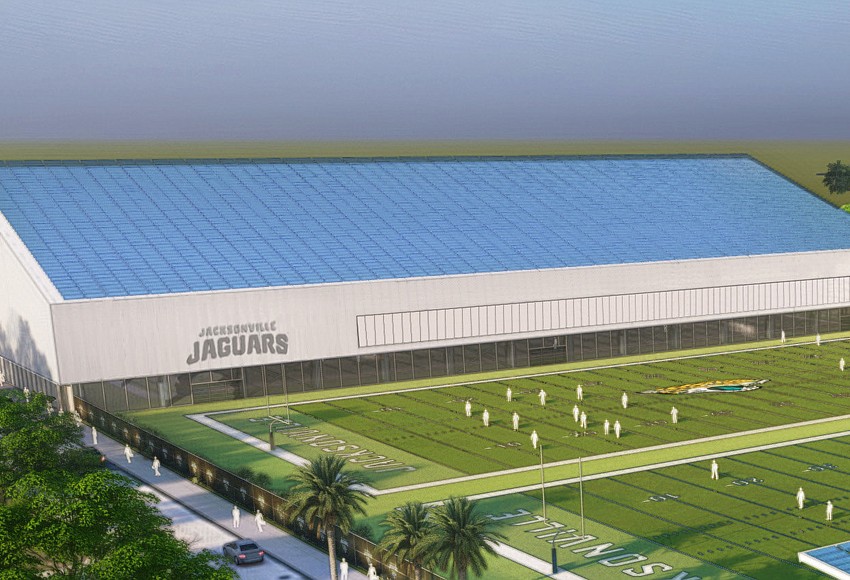 The Jaguars practice facility is officially open! 