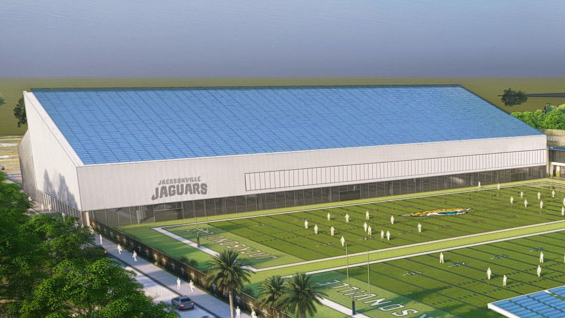 The Jaguars are seeking a facility with two outdoor grass fields and a field house.