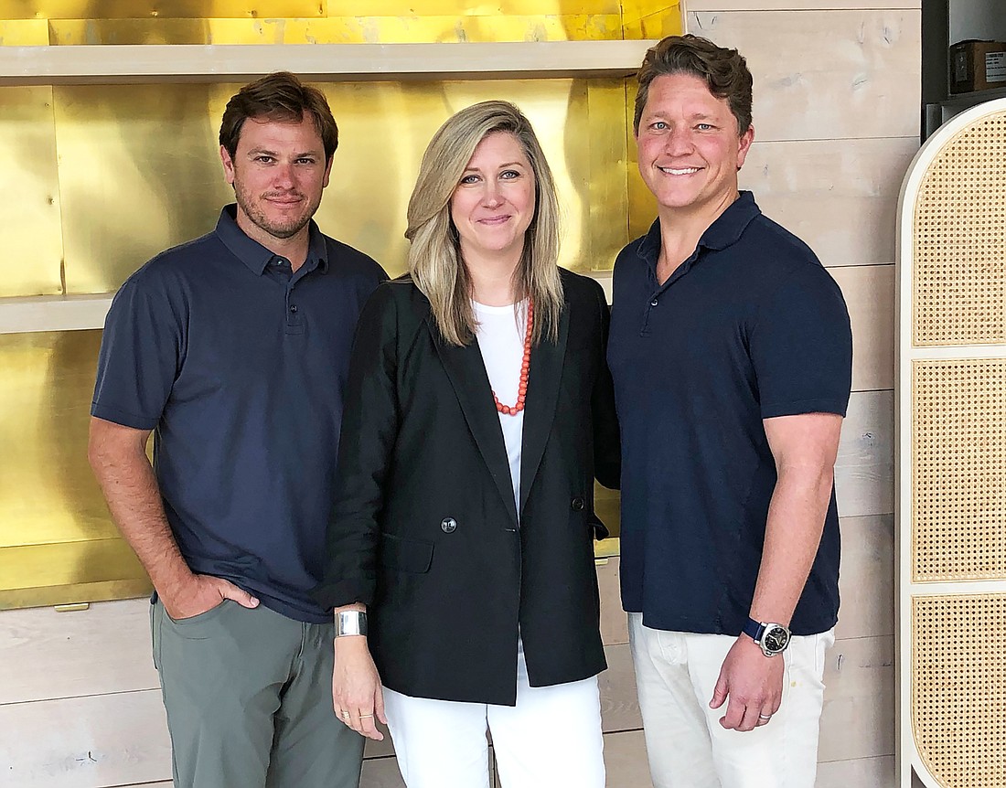 Corner Lot Companies CEO Andy Allen and Industry West co-founders Anne and Jordan England bought the historic building at 1001 Kings Ave. in July.