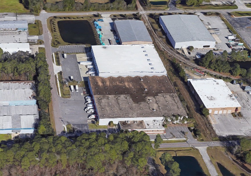 Through JAX Westside Partners LLC, Graham Capital paid $25 million for Westside warehouses. paid $12.85 million for three buildings on 8 acres at 7051 Stuart Ave. and 6982 Highway Ave. (Google)