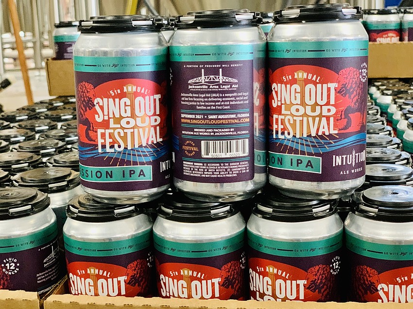 The JALA logo is featured on the Intuition Ale Works IPA. The JALA logo is featured on the Intuition Ale Works IPA.