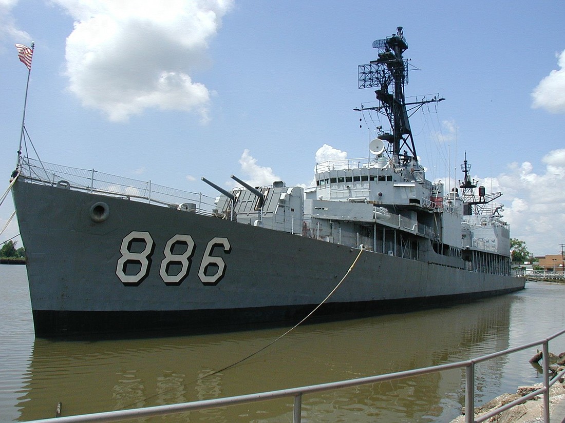 The USS Orleck could be docked in Downtown Jacksonville by early December.