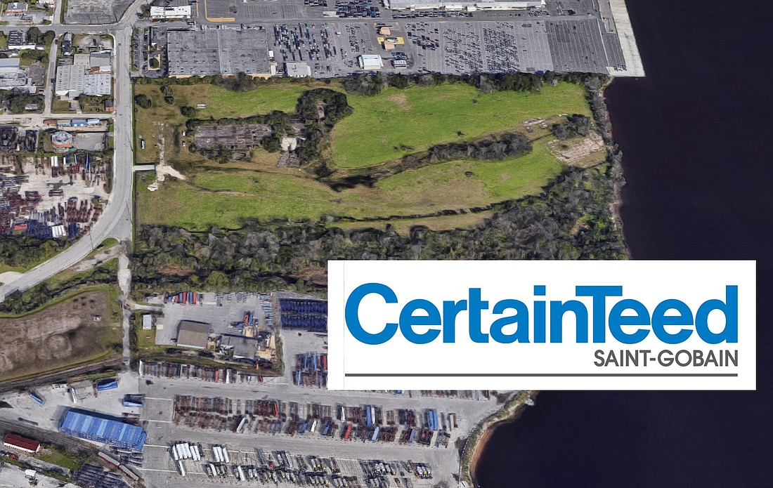CertainTeed is considering a facility at 1611 Talleyrand Ave.