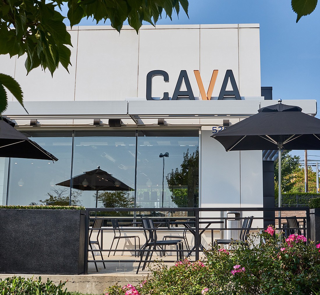 CAVA Grill could be taking over two  ZoÃ«s Kitchen restaurants in Jacksonville. The chain is owned by the same company.