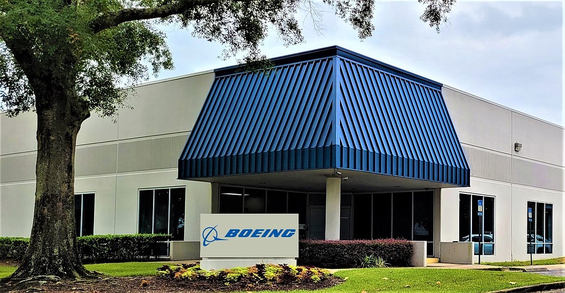 The Boeing Jacksonville Training Systems Center of Excellence at 6225 Lake Gray Blvd. in West Jacksonville.