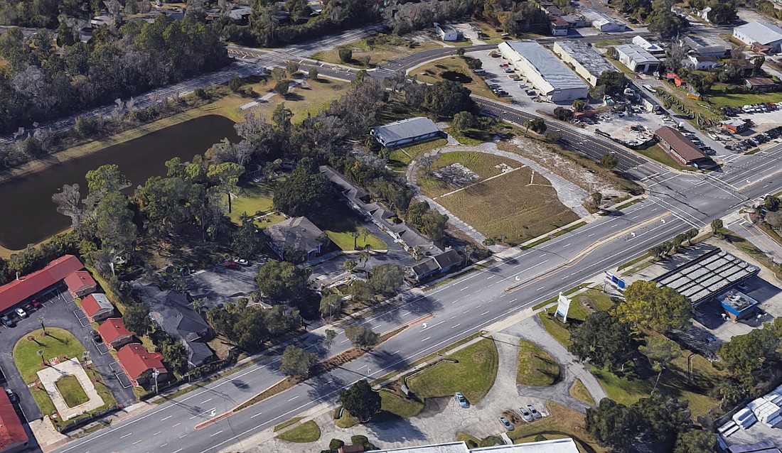 The apartments are planned at 3036 and 3114 Philips Highway and St. Augustine Road. (Google)