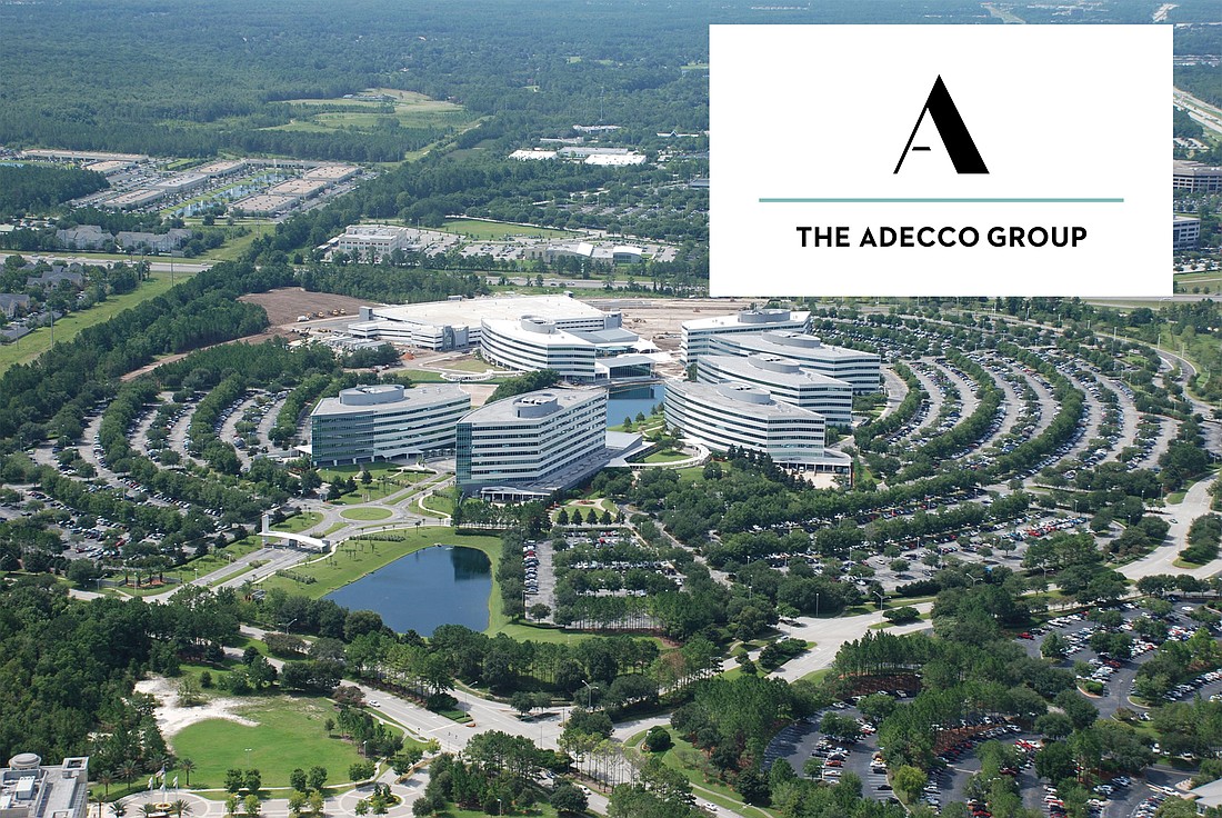 The Adecco Group intends to move in spring 2022 to the Florida Blue campus in South Jacksonville.