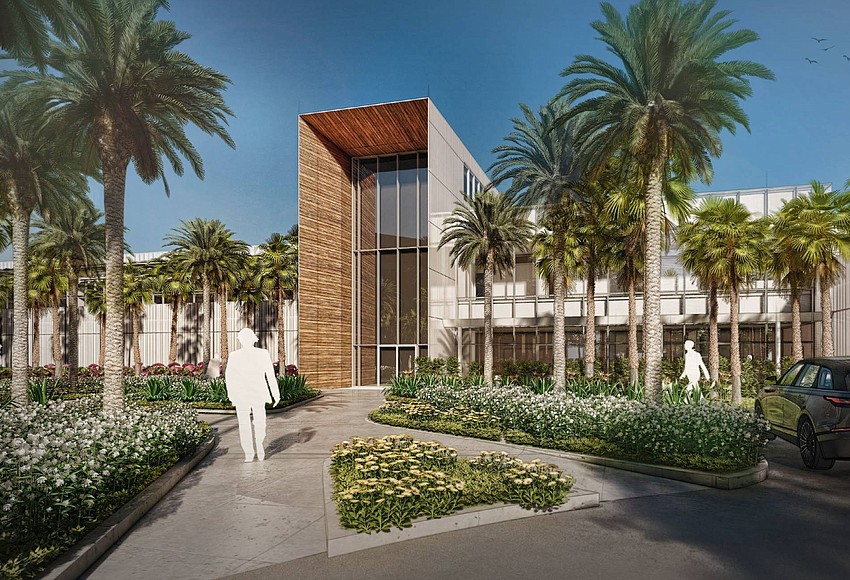 Jax Daily Record Photo The facility includes garden areas.