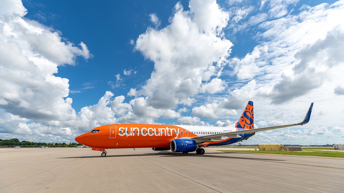 Sun Country Airlines will begin service from Jacksonville International Airport to Minneapolis-St. Paul International Airport starting April 8.