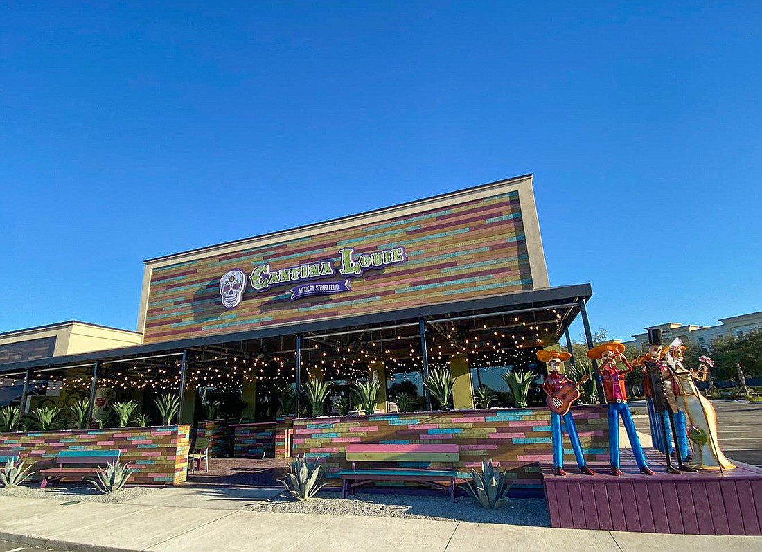 Cantina Louie Mexican Street Food plans to open locations next year in Fruit Cove and Julington Creek in St. Johns County.