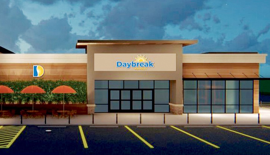  A Daybreak Market convenience store and car wash is planned for the site.