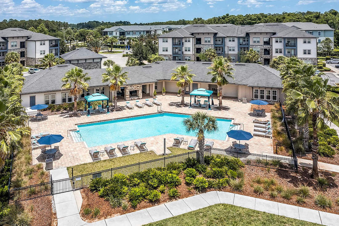 Gran Bay Apartments at 13444 Gran Bay Parkway features a resort-style saltwater swimming pool.