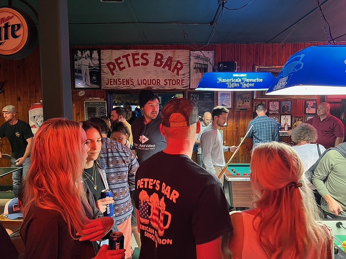 Peteâ€™s Bar, at 117 First St. Neptune Beach  opened right after the repeal of Prohibition in 1933.