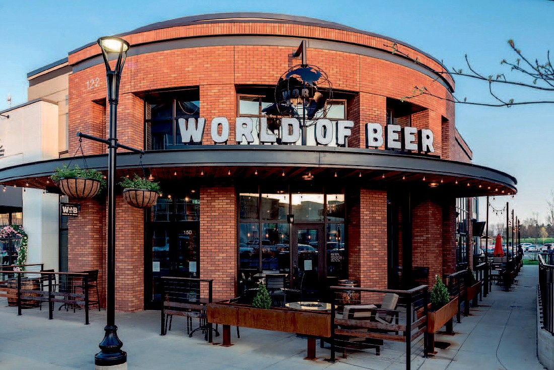 World of Beer Bar & Kitchen is building-out at Liberty Center at Butler Boulevard and Interstate 95