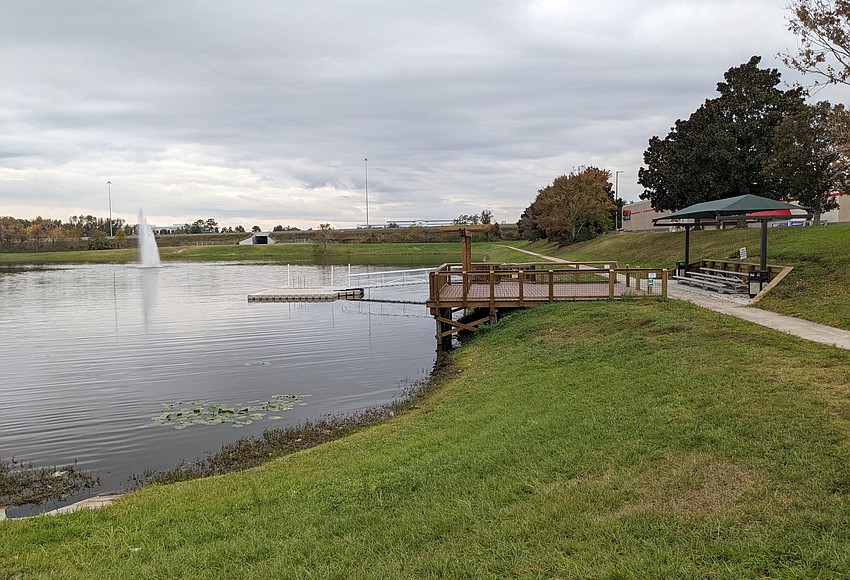 Jax Daily Record Photo The dock ncludes a covered outdoor seating