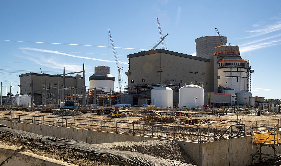 The nuclear Plant Vogtle Units 3 and 4 are under construction about 33 miles southeast of Augusta, Georgia. (Georgia Power)