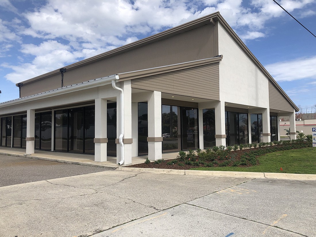 The former Pier 1 store at 1071 Atlantic Blvd. in Atlantic Beach. The 8,200-square-foot building will have 24 offices, two conference rooms and more.