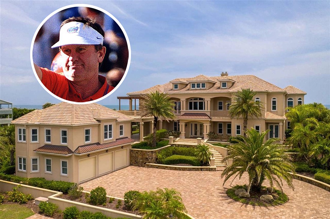 Former University of Florida football coach Steve Spurrier and his wife, Jerri, sold their oceanfront Crescent Beach home Jan. 26 for $4.4 million.