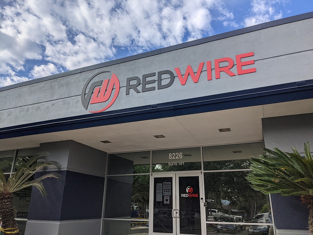 The Redwire headquarters at 8226 Philips Highway, Suite 101, in Jacksonville.