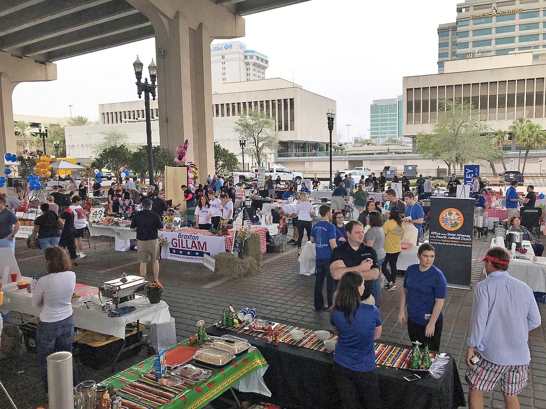 The annual Jacksonville Bar Association Young Lawyers Section Chili Cook-off to benefit Big Brothers Big Sisters of Northeast Florida is 11 a.m.-3 p.m. Feb. 19 at Riverside Arts Market.