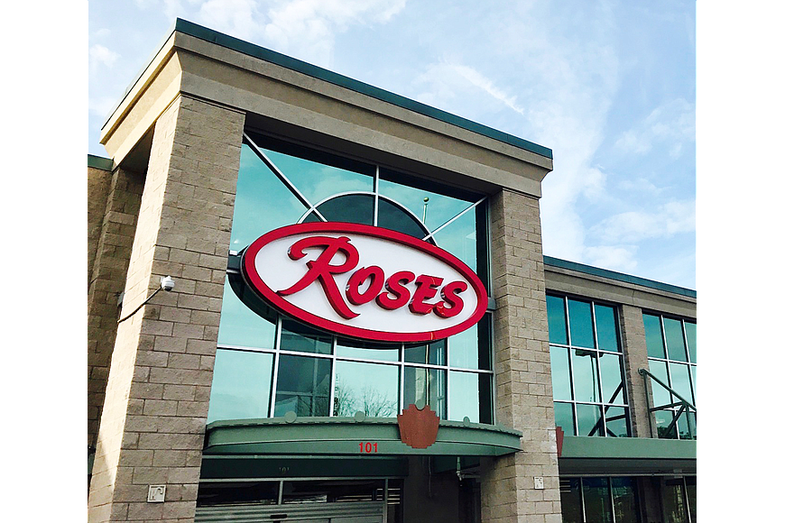 Roses is building-out space at Gateway Town Center for a discount store.