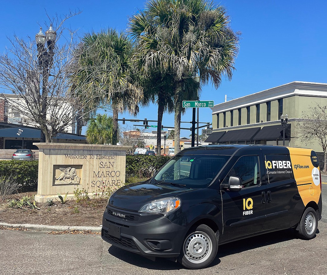 IQ Fiber began installation to service homes in the San Marco area on March 15.