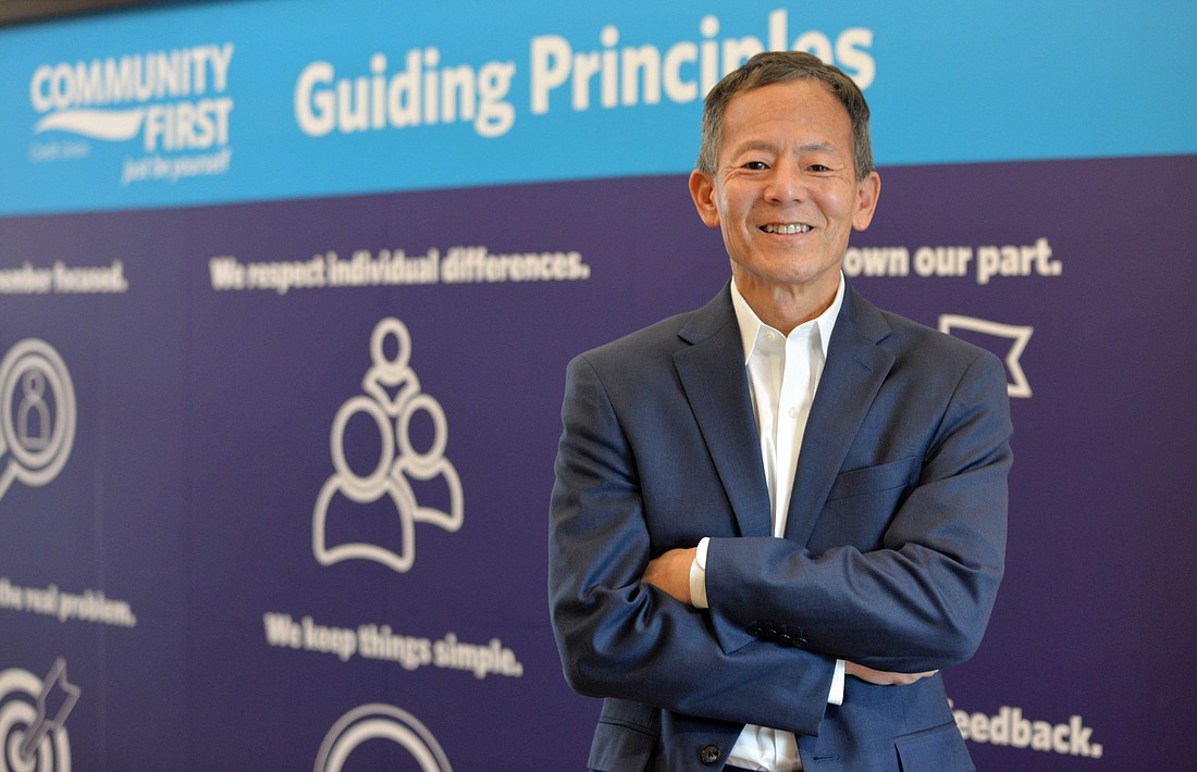Community First Credit Union of Florida President and CEO John Hirabayashi leads an organization with, as of March, assets of $2.5 billion, 19 branch offices, 160,000 members and 355 employees.