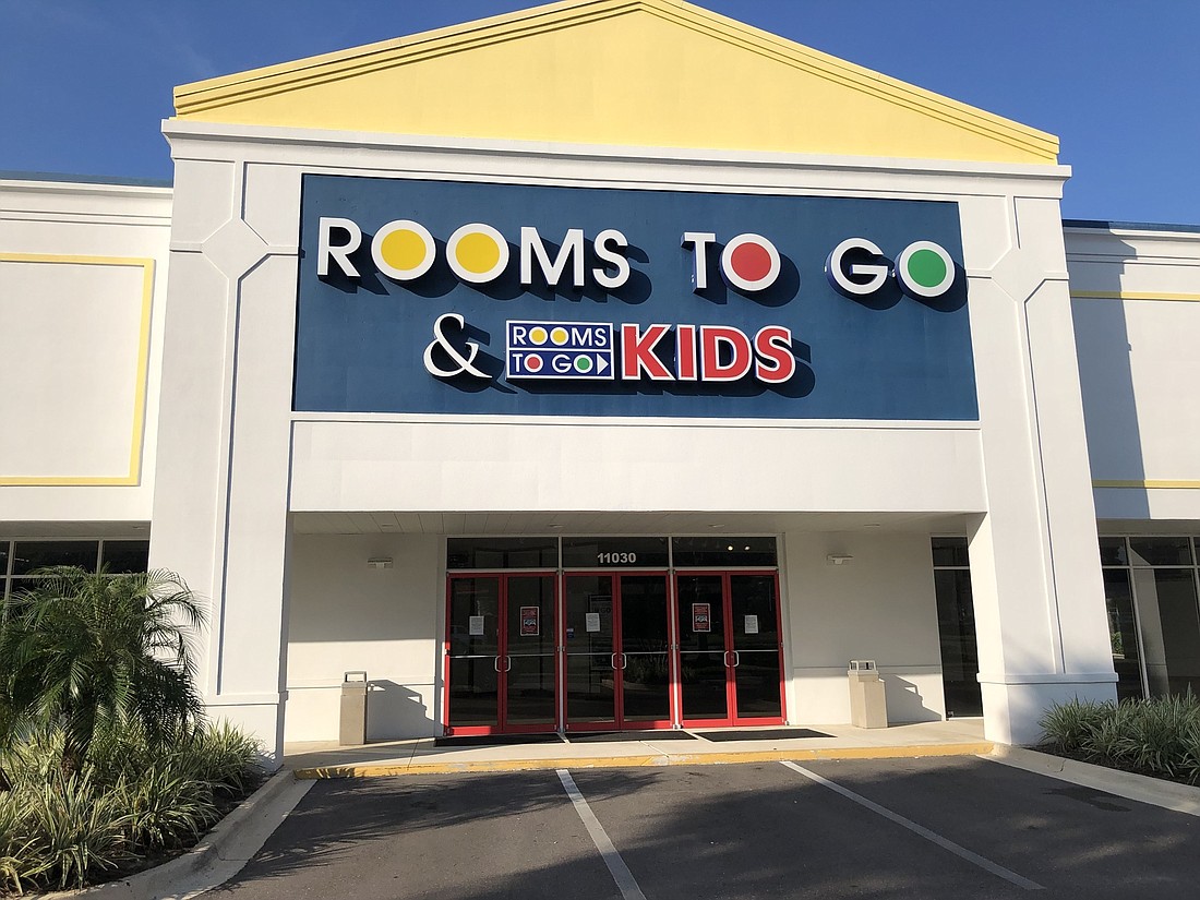  Rooms To Go will renovate its closed store at 11030 Philips Highway near The Avenues mall and reopen it as Rooms To Go Outlet.