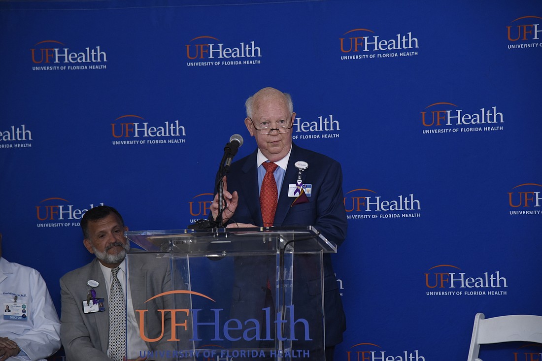 "this expansion is another example of our dedication to the health and well-being of the people who live and work in this area," UF Health Jacksonville CEO Russ Armistead said.