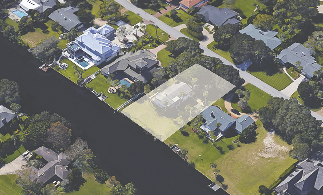 Dream Finders Homes LLC paid $2.875 million for this lot at 339 San Juan Drive in Ponte Vedra Beach. The home shown in this satellite image has been removed.