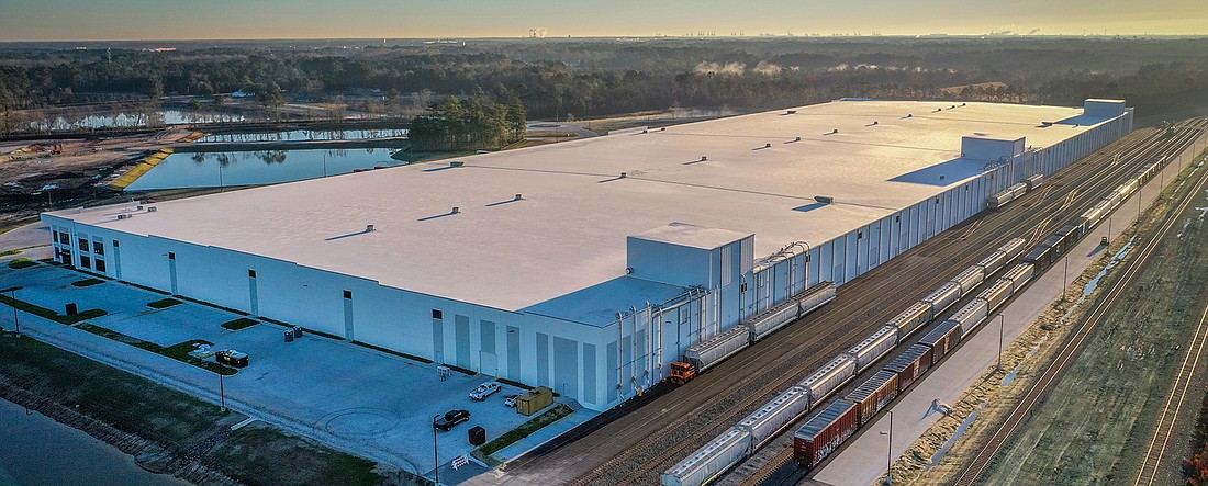 The Savannah Port Logistics warehouse in Pooler, Georgia.