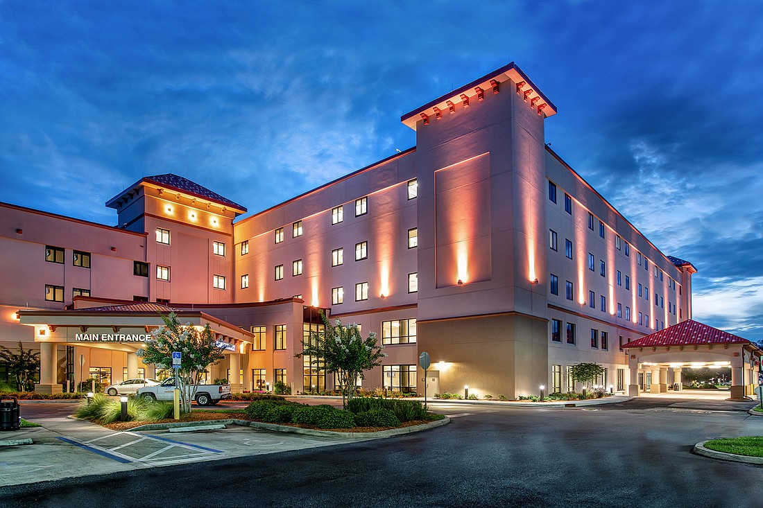 The HCA Florida Orange Park Hospital south tower expansion.