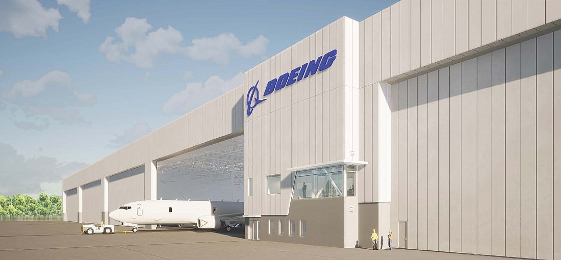 The Haskell Co. to build the ground support equipment building at the Boeing Global Services aircraft hanger it is constructing at Cecil Commerce Center.