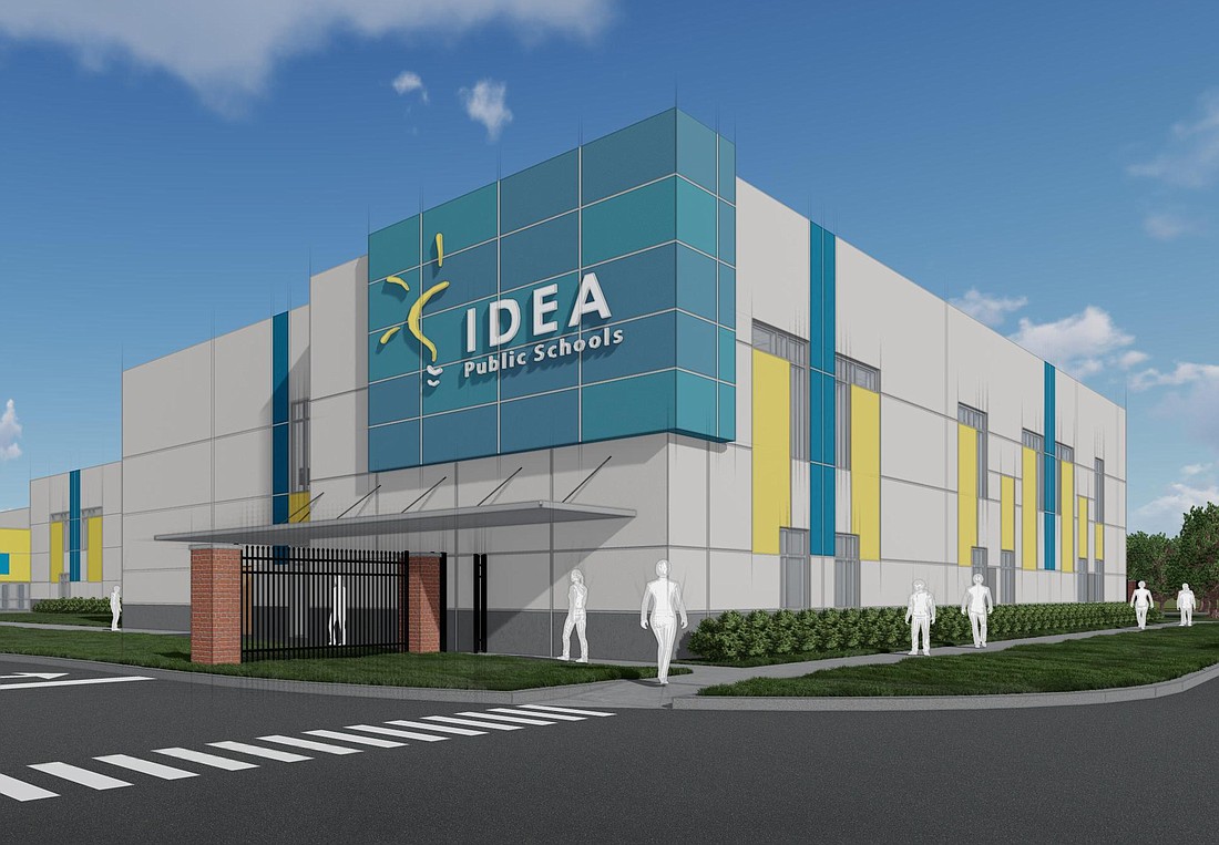 The IDEA River Bluff campus at 2354 University Blvd. N., south of Jacksonville University in Arlington.