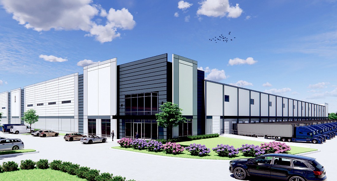 Commonwealth Logistics Center totaling 502,250 square feet of space in West Jacksonville.