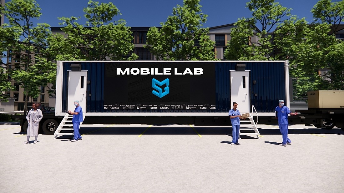 A modular laboratory developed by SG Blocks at the companyâ€™s campus in Durant, Oklahoma.