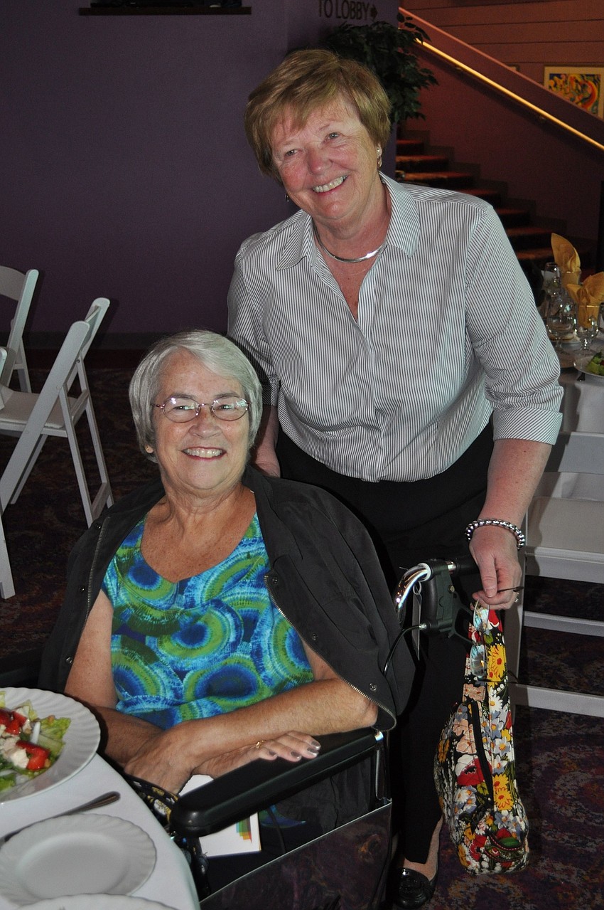 Gayle Adema and Joyce Hunt