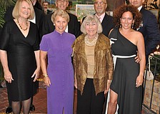 Chairs Larry and Nola Hietbrink, Allen and Stephanie Hochfelder, Marvin Albert and Gerri Aaron and Wayne and Mindy Rollins