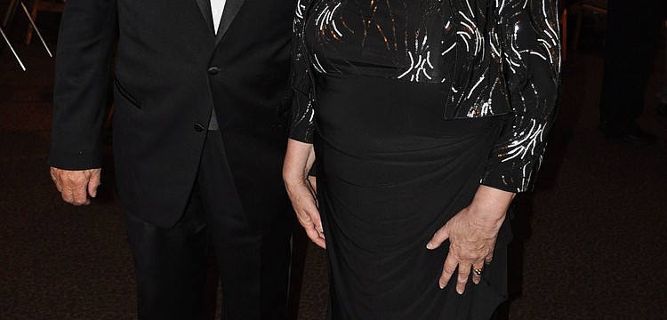 Asolo Repertory Theatre Guildâ€™s president Joseph Grande and Patricia Anderson, vice president