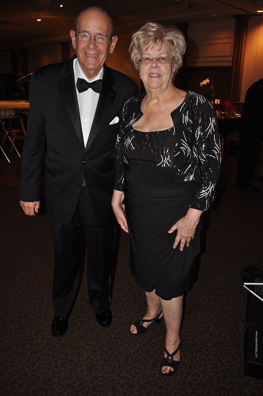 Asolo Repertory Theatre Guildâ€™s president Joseph Grande and Patricia Anderson, vice president