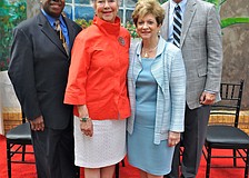 Honorees Nate Jacobs, Isabel Norton, Janice Zarro and Charlie Huisking
