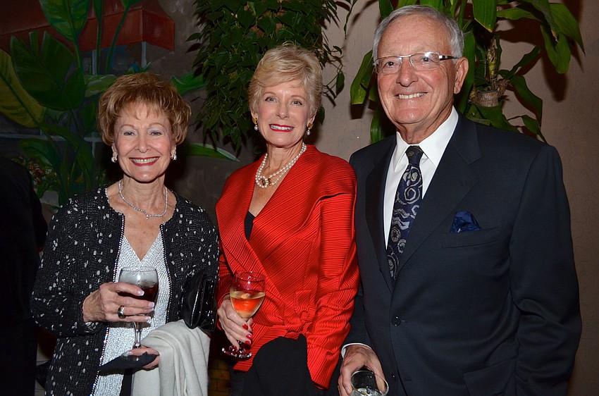 Mickey Fine with Judy and Jack Bloch