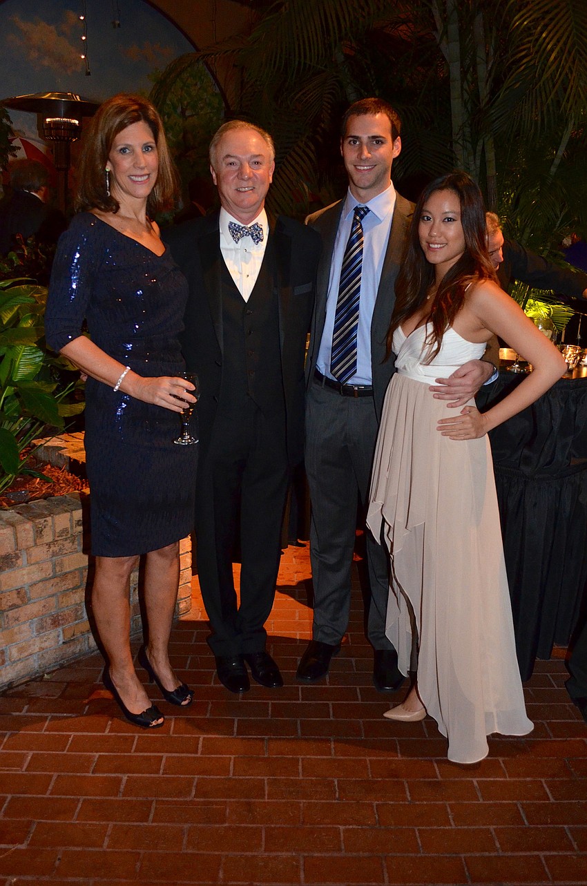 Holly and Paul Miller with Robert Miller and Erin Ma